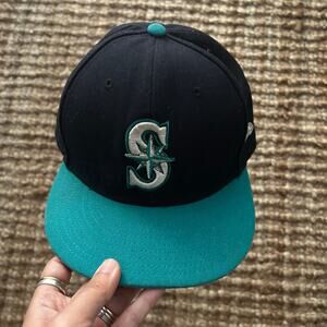 New Era-Seattle Mariners-Authentic Collection Alt 59FIFTY Fitted-NWOT-7 1/2
